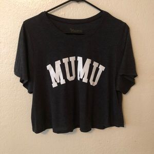 SHOW ME YOUR MUMU CROP TOP